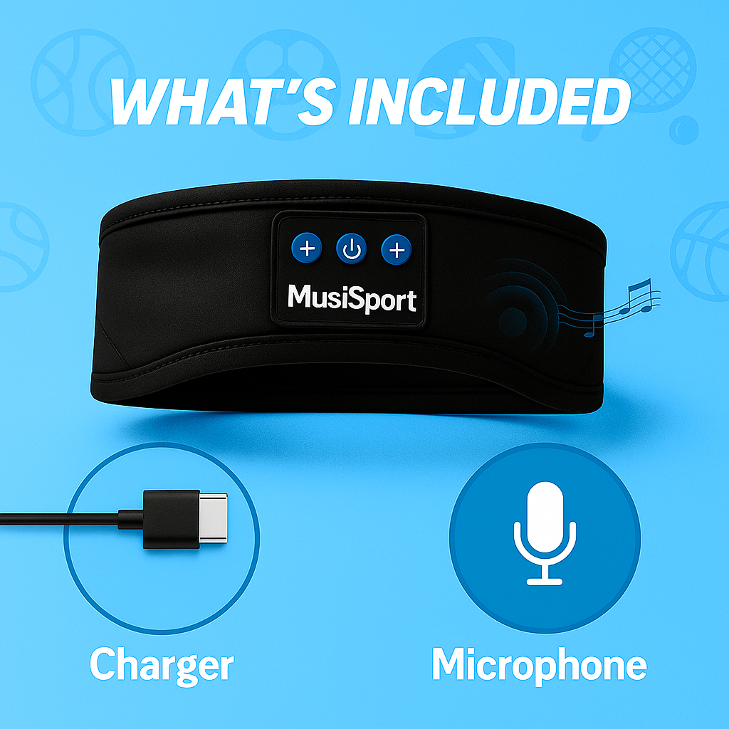 MusiSport™ – Bandeau audio pour le sport