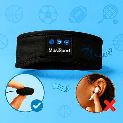 MusiSport™ – Bandeau audio pour le sport